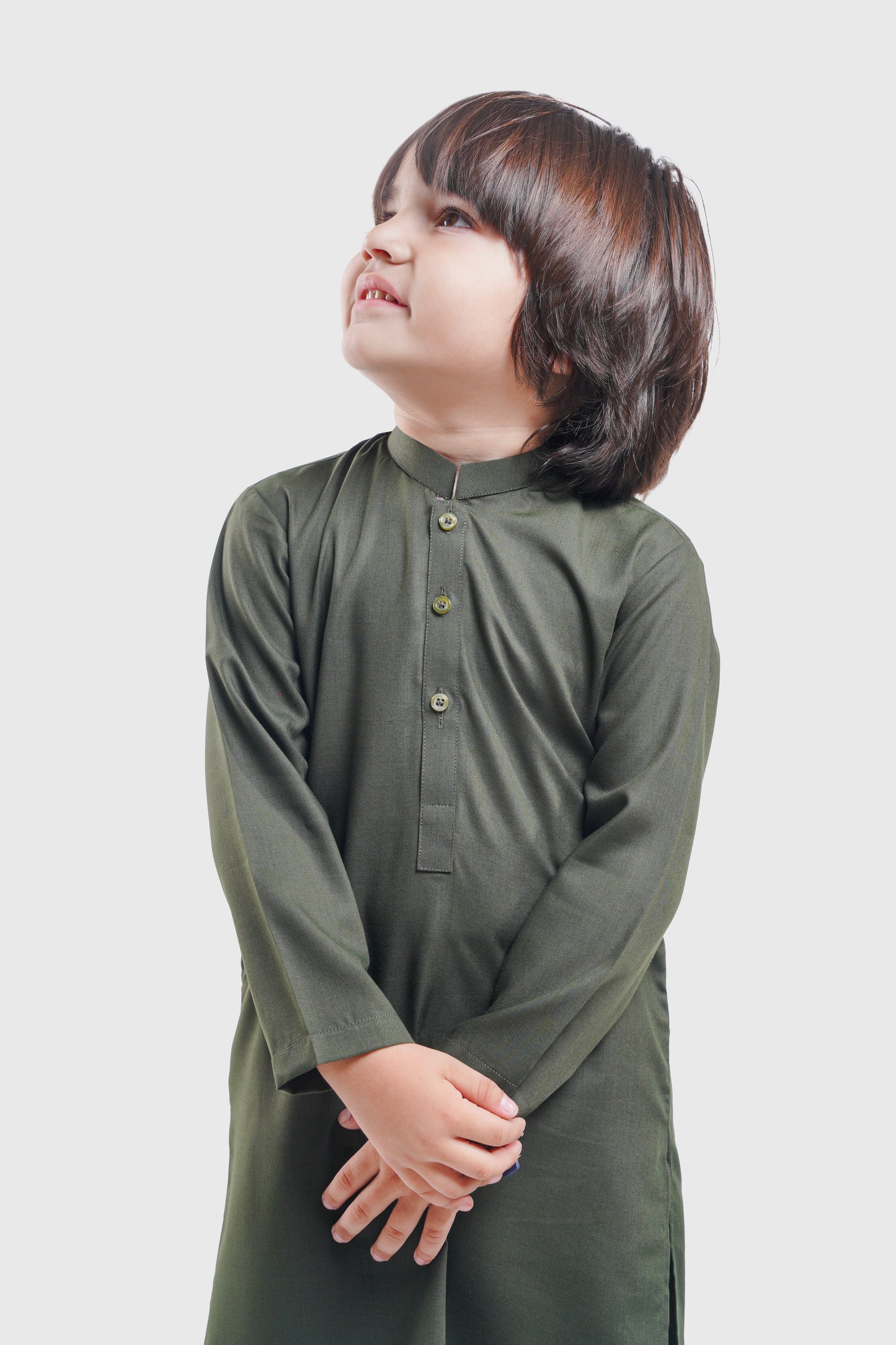 Olive Green Kurta Pajama