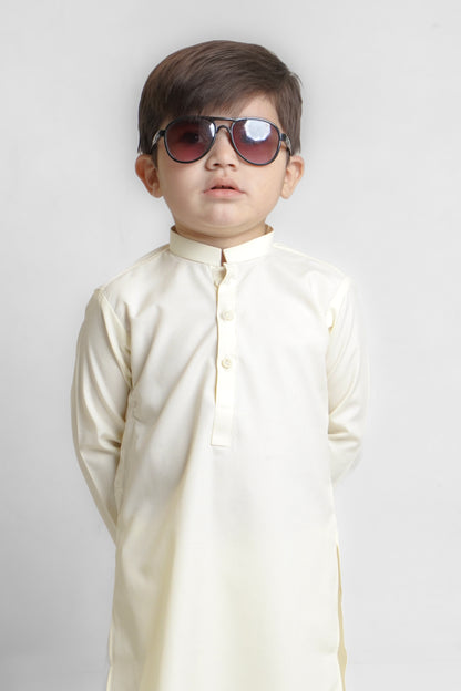 Wash & Wear Off White Kurta Pajama