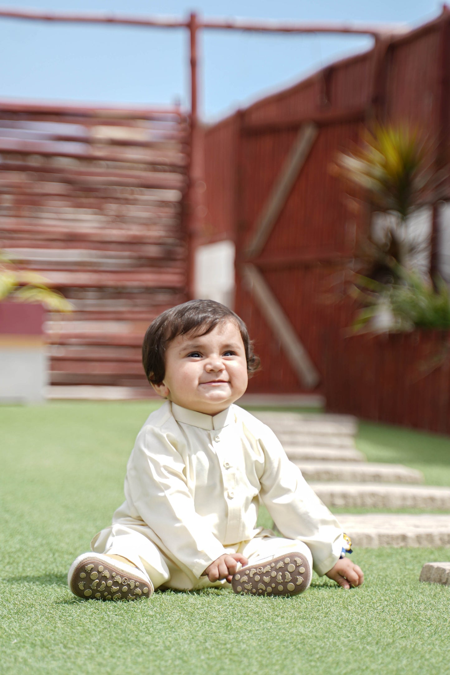 Wash & Wear Off White Kurta Pajama