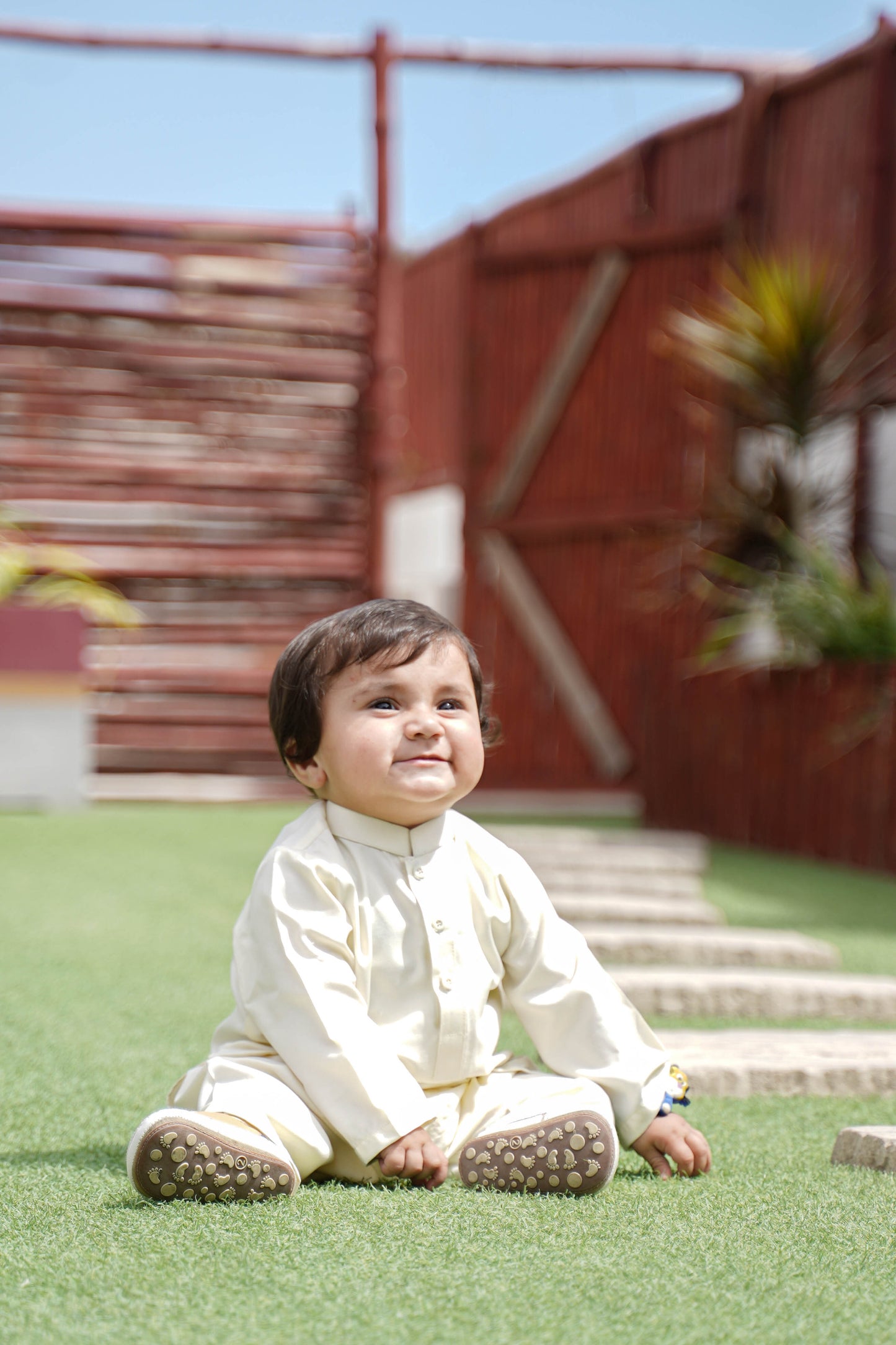 Wash & Wear Off White Kurta Pajama