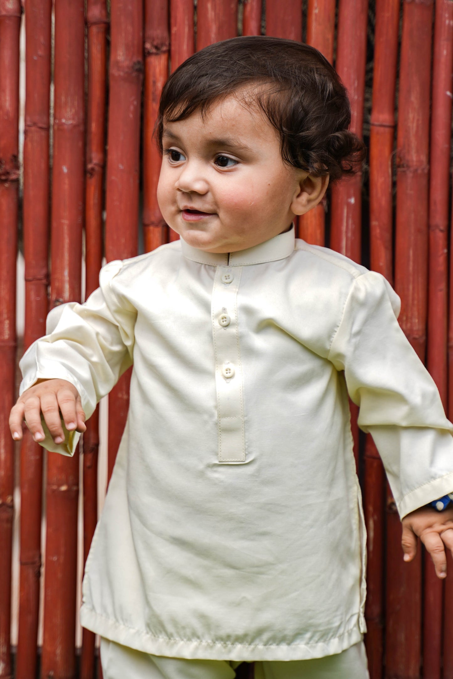 Wash & Wear Off White Kurta Pajama