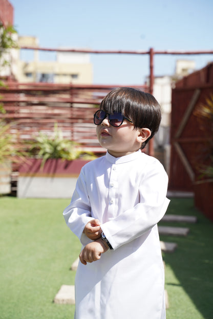 Wash & Wear White Kurta Pajama