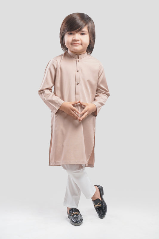 Peach Kurta Pajama