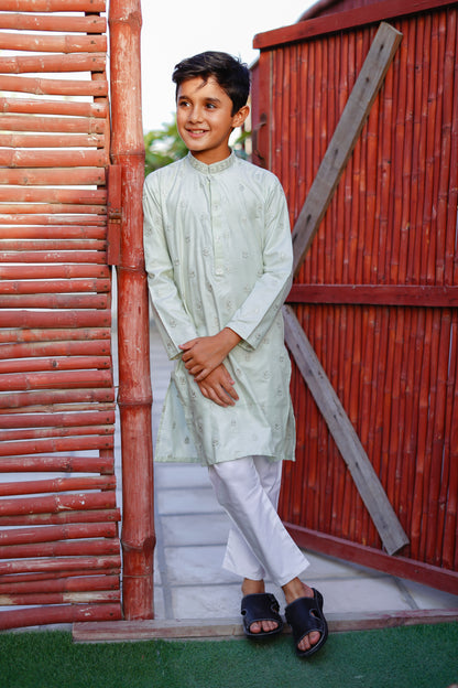 Embroidery Kids Kurta + Pajama