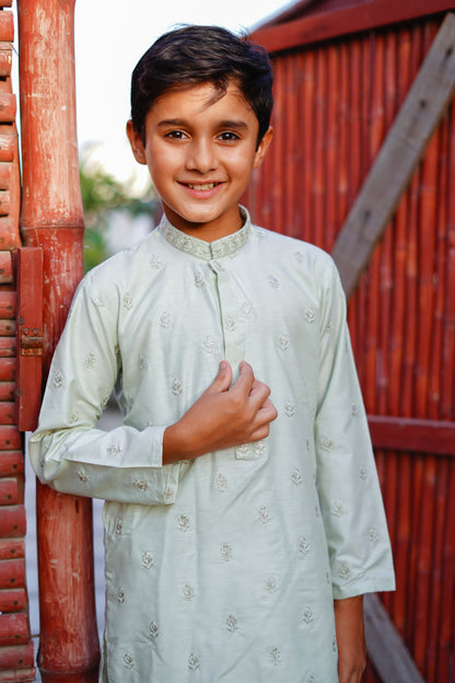 Embroidery Kids Kurta + Pajama