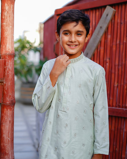 Embroidery Kids Kurta + Pajama