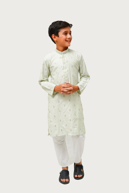 Embroidery Kids Kurta + Pajama