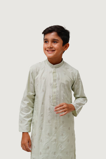 Embroidery Kids Kurta + Pajama