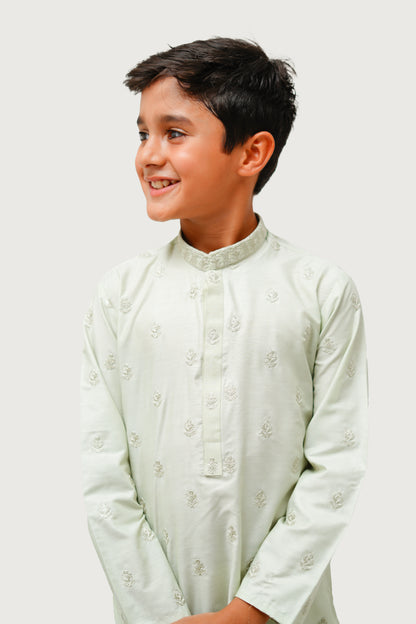 Embroidery Kids Kurta + Pajama