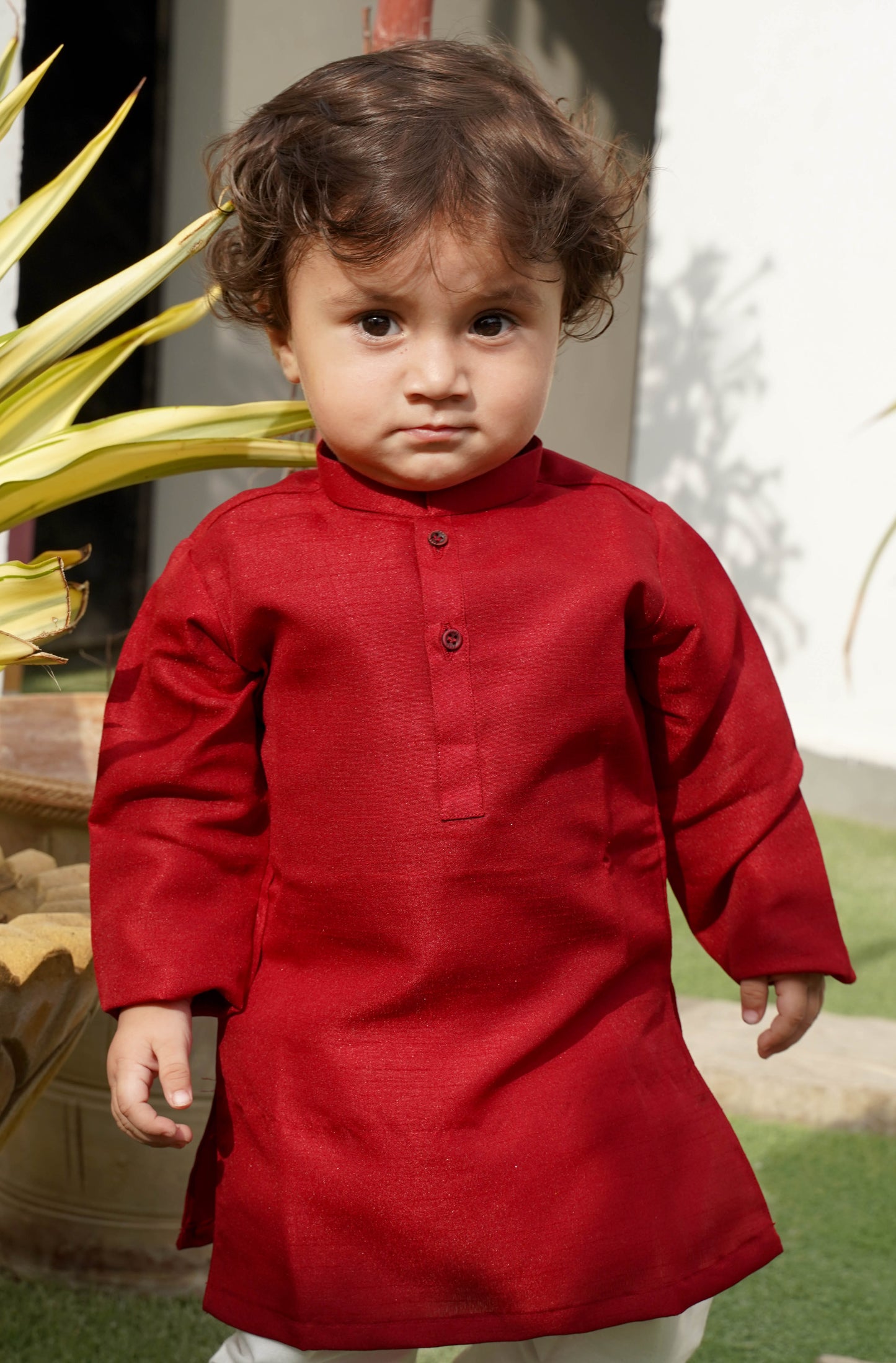 Red Cherry Kurta Pajama