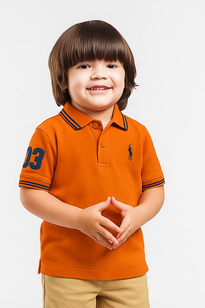 orange polo
